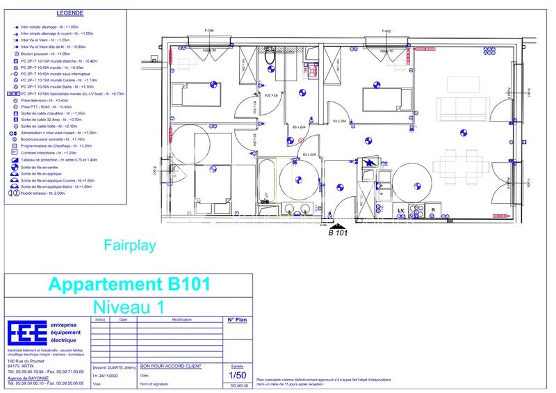 Appartement - 80 m² - 4 pièces