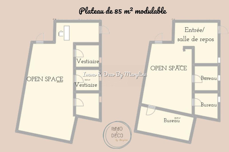 Appartement - 85 m² - 4 pièces