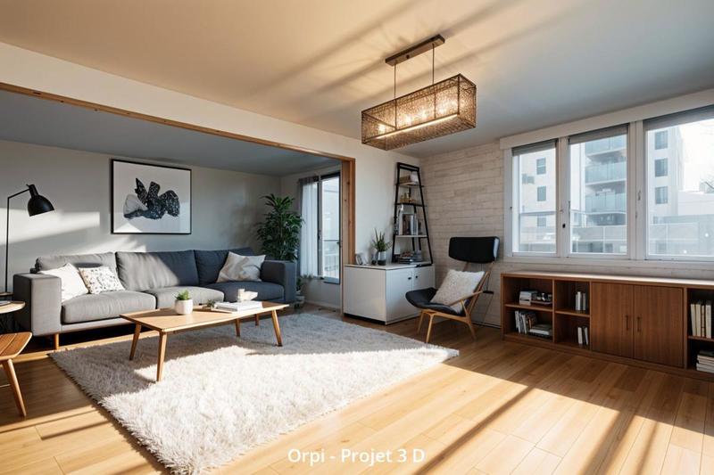 Appartement - 56 m² - 2 pièces