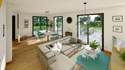 Maison - 96 m² - 5 pièces