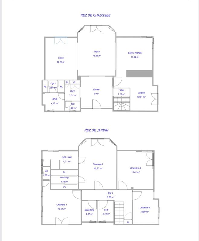 Maison - 144 m² - 7 pièces