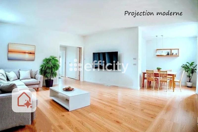 Appartement - 92 m² - 5 pièces