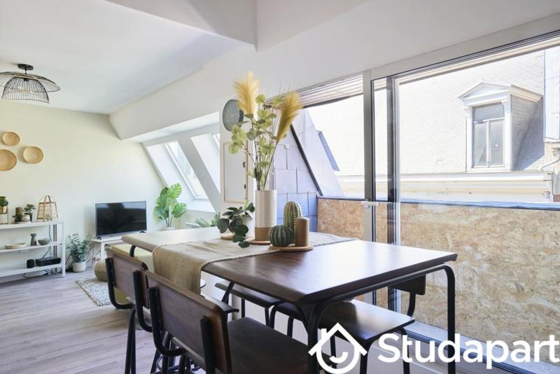 Chambre - 12 m² - 1 pièce