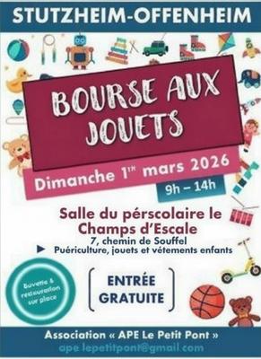 Bourse aux vêtements et aux jouets