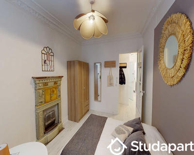 Chambre - 60 m² - 1 pièce