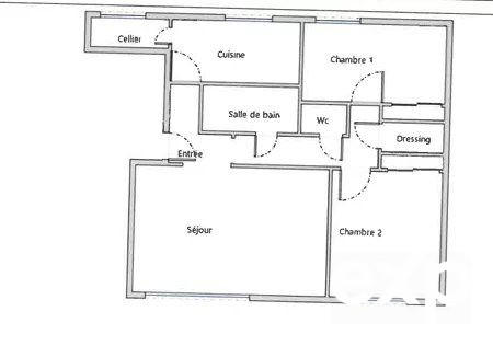 Appartement - 69 m² - 3 pièces