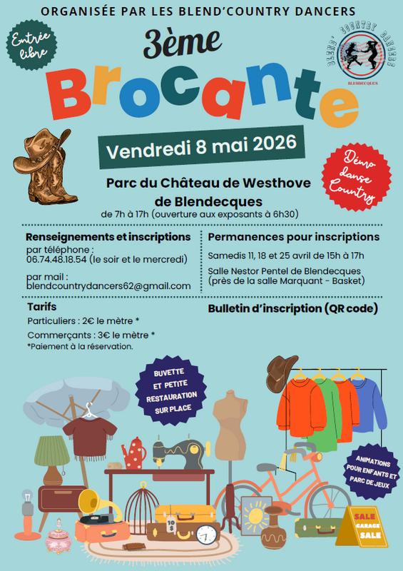 3ème brocante des blend'country dancers