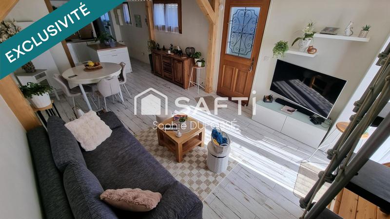 Maison - 62 m² - 3 pièces