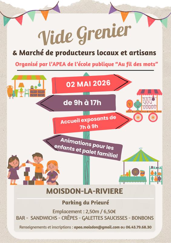 Vide grenier de l'apea de moisdon