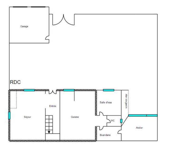 Maison en pierre - 152 m² - 7 pièces