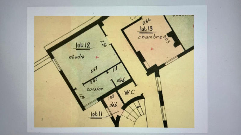 Appartement - 23 m² - 2 pièces