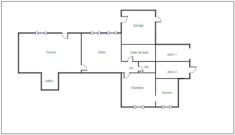 Maison - 96 m² - 3 pièces
