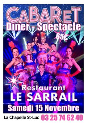 Soirée Dîner-Spectacle &quot;Cabaret Show&quot;