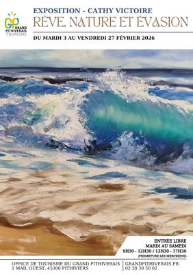 Exposition de peinture de Cathy Victoire