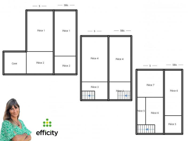 Maison - 135 m² - 3 pièces