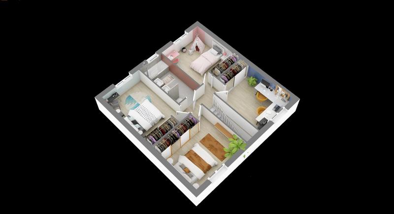 Maison - 90 m² - 4 pièces