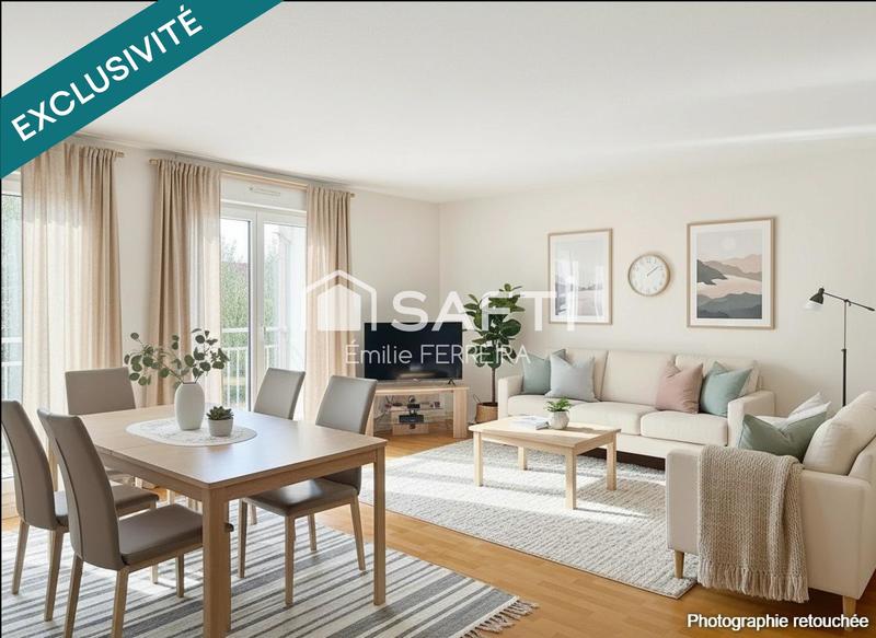 Appartement - 62 m² - 3 pièces