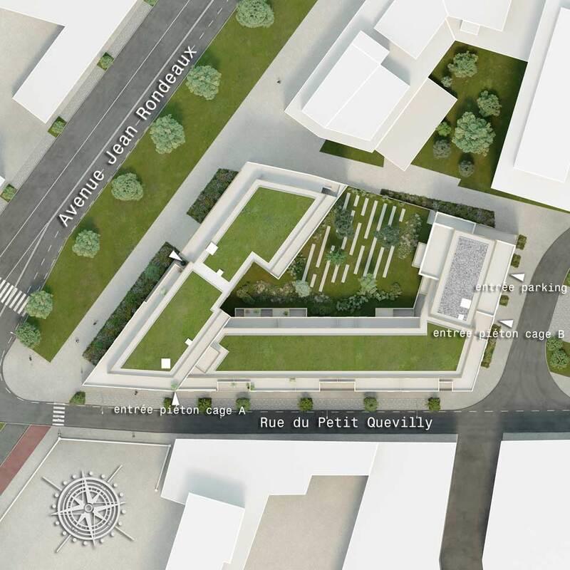 Appartement - 71 m² - 3 pièces