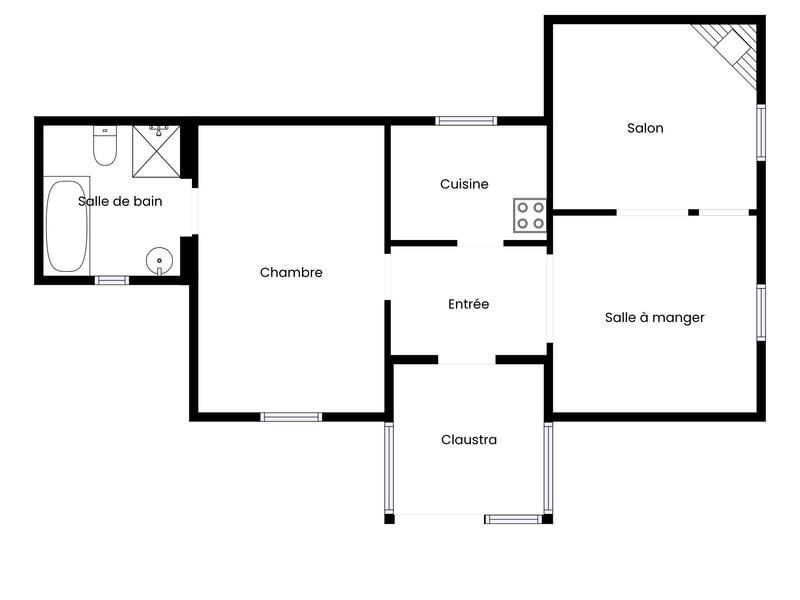 Villa - 86 m² - 4 pièces