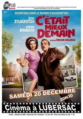 Cinéma à Lubersac : c'était mieux demain