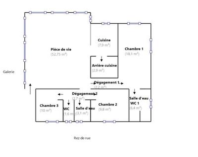 Maison - 168 m² - 7 pièces