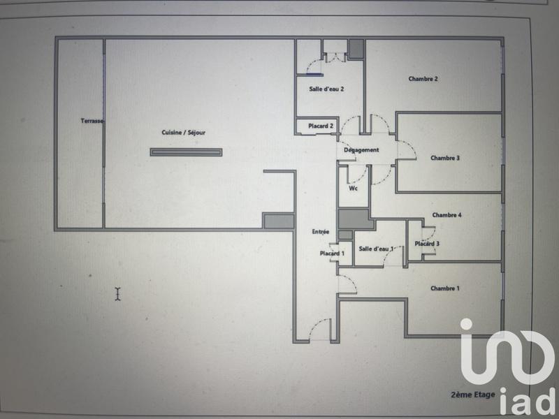 Appartement - 106 m² - 6 pièces