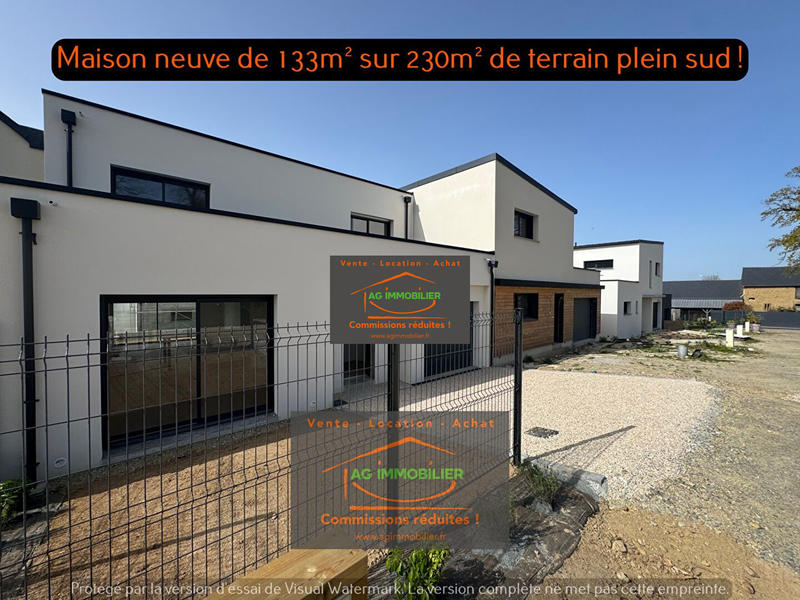 Maison - 133 m² - 6 pièces