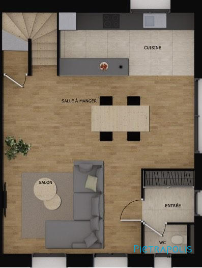 Maison - 101 m² - 4 pièces