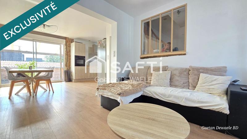 Maison de ville - 92 m² - 5 pièces