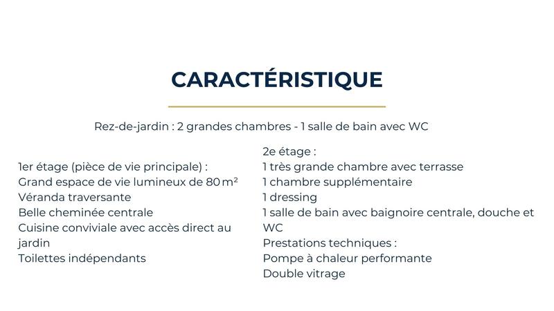 Maison - 224 m² - 8 pièces