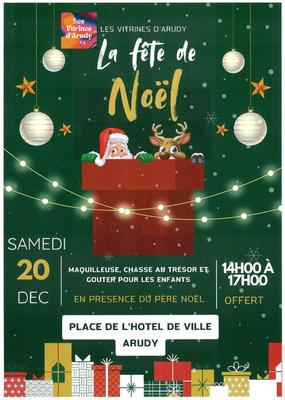 La fête de Noël des Vitrines d'Arudy