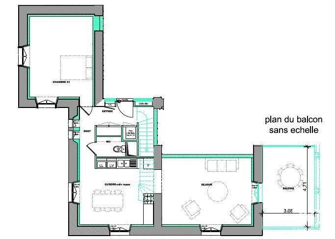 Appartement - 113 m² - 4 pièces