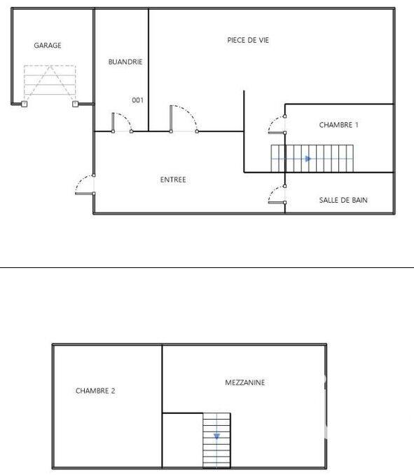 Maison - 95 m² - 4 pièces