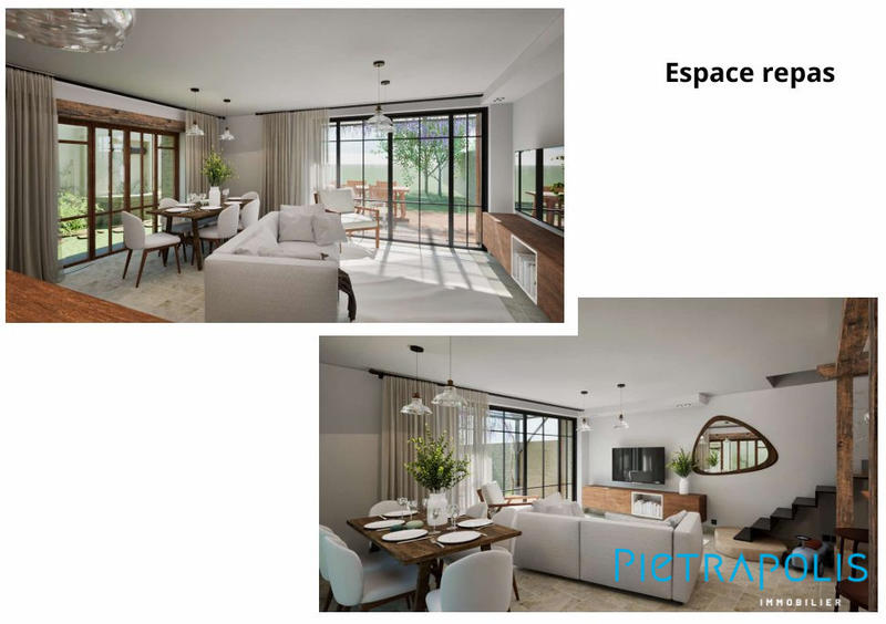 Maison ancienne - 100 m² - 4 pièces