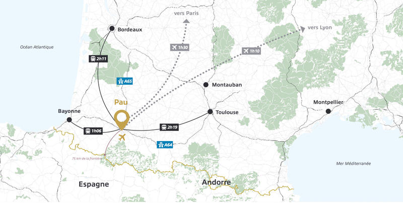 Appartement - 46 m² - 2 pièces