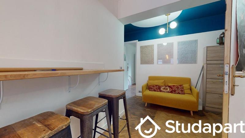 Chambre - 12 m² - 1 pièce