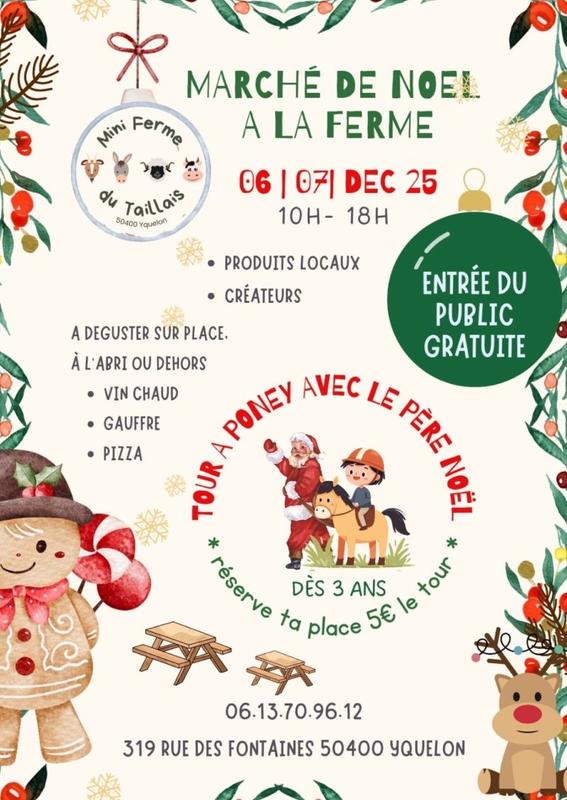 Marché de Noël à la ferme