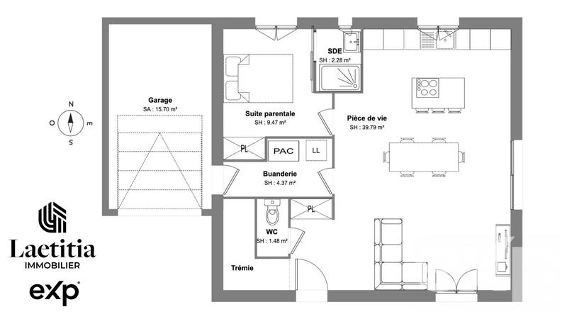 Terrain agricole - 526 m²