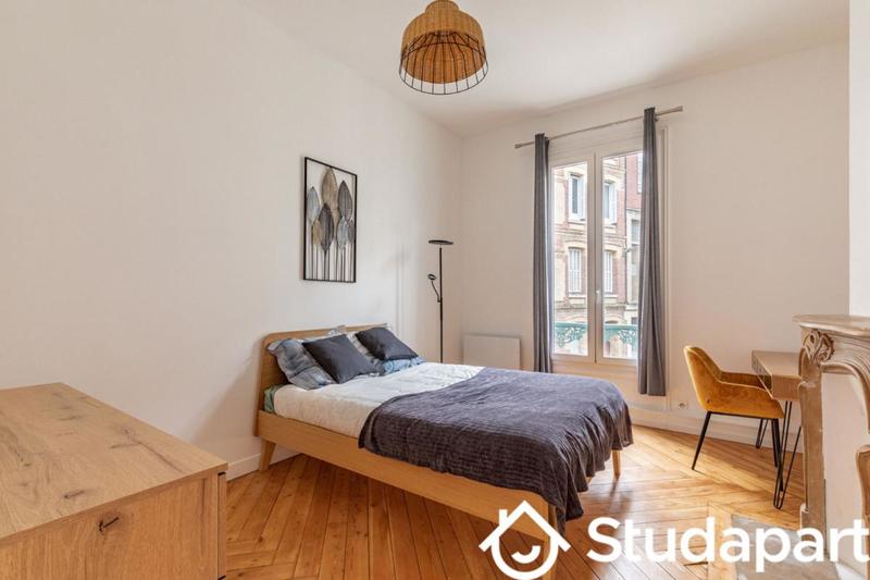 Chambre - 14 m² - 1 pièce