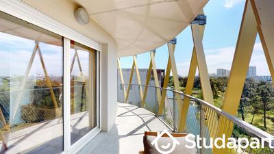 Chambre - 9 m² - 1 pièce