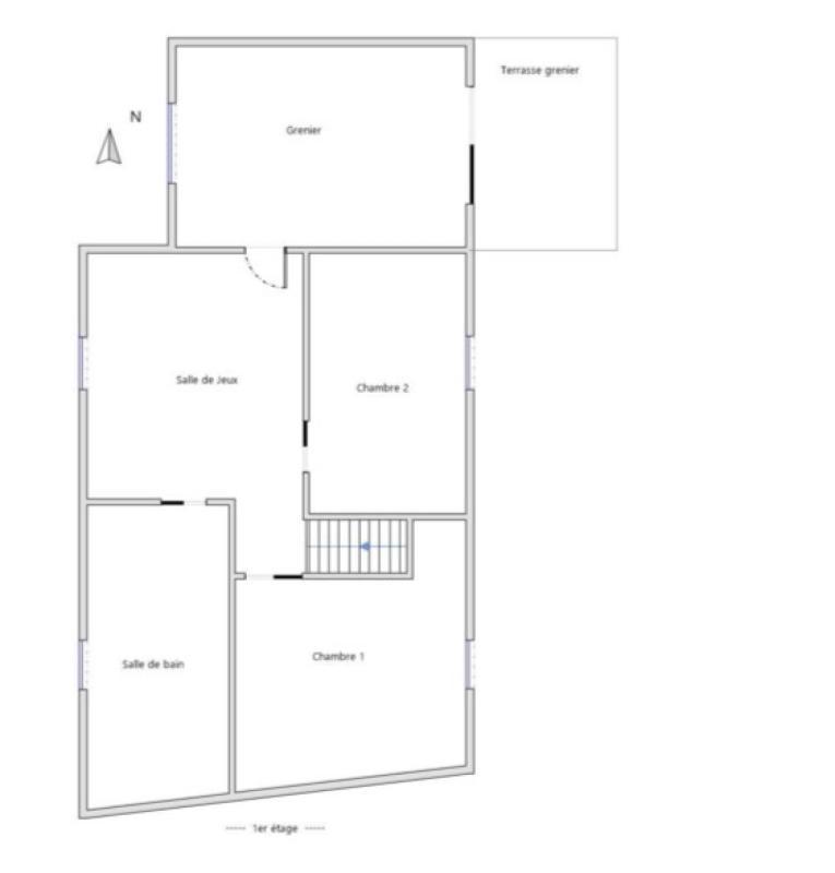 Maison - 100 m² - 7 pièces