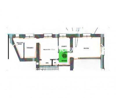 Appartement - 48 m² - 3 pièces