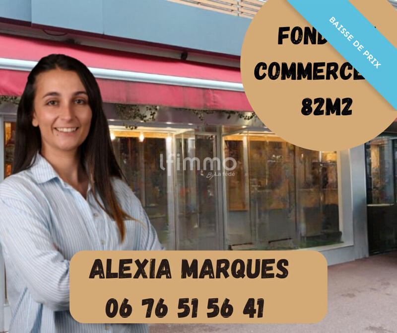 Fonds de commerce - Bureau - 82 m²
