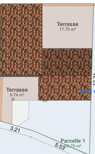 Maison - 45 m² - 3 pièces