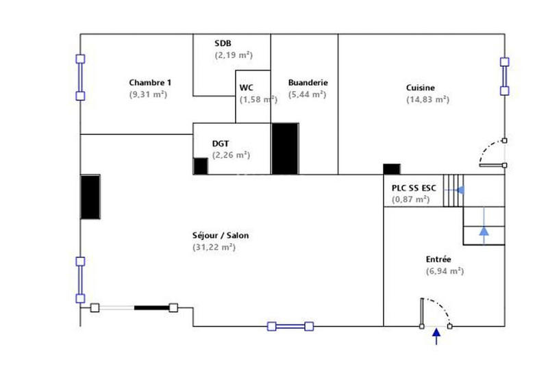 Villa - 155 m² - 6 pièces