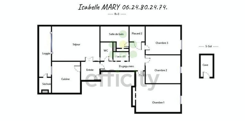 Appartement - 75 m² - 4 pièces