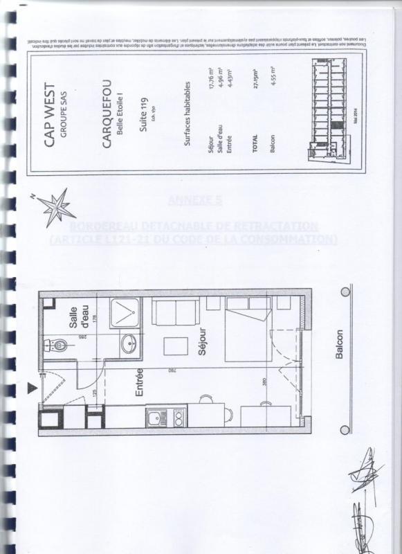 Studio - 27 m² - 1 pièce