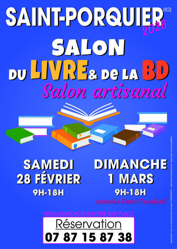 Salon du livre et de la bd et artisanat
