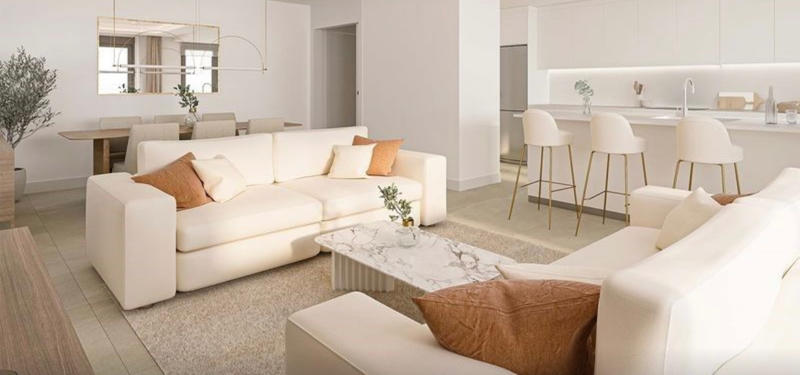 Appartement - 45 m² - 2 pièces