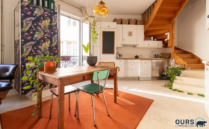 Duplex - 62 m² - 3 pièces